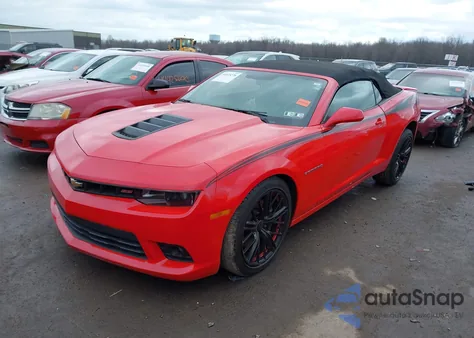 2015 Chevrolet Camaro 2Ss z USA, uszkodzony, nr VIN 2G1FK3DJ7F9253641